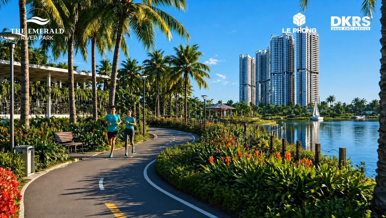 Đường dạo bộ ven sông